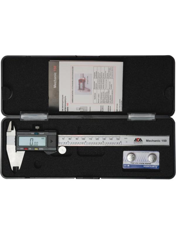 Штангенциркуль цифровой ADA Mechanic 150