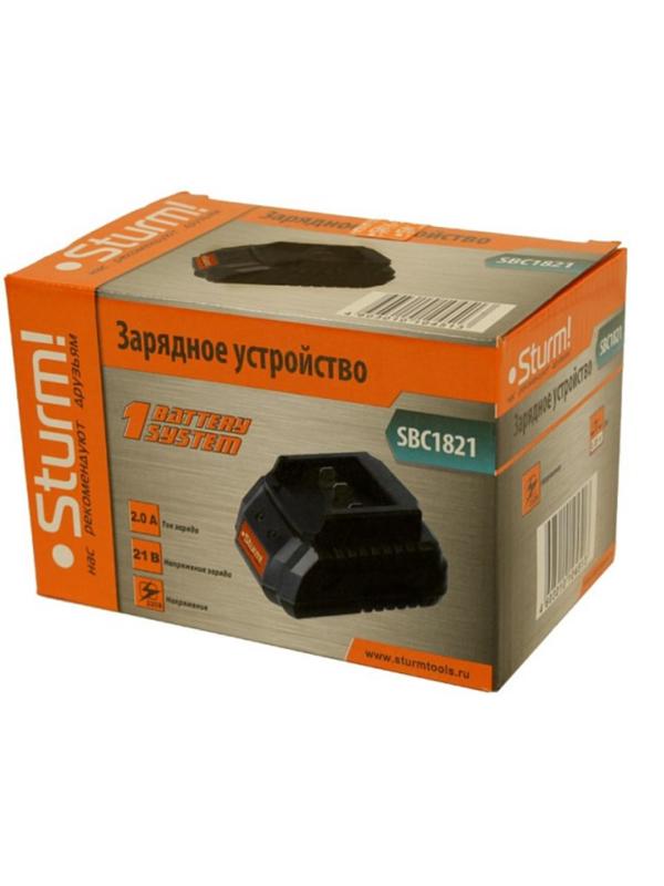 Зарядное устройство Sturm! для серии 1BatterySystem 21 В, 2 А (SBC1821)