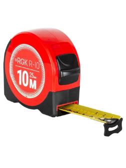 Рулетка измерительная RGK R10 С ПОВЕРКОЙ