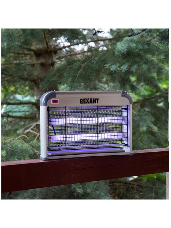 Лампа антимоскитная 2х10Вт, 220В (R80)  REXANT