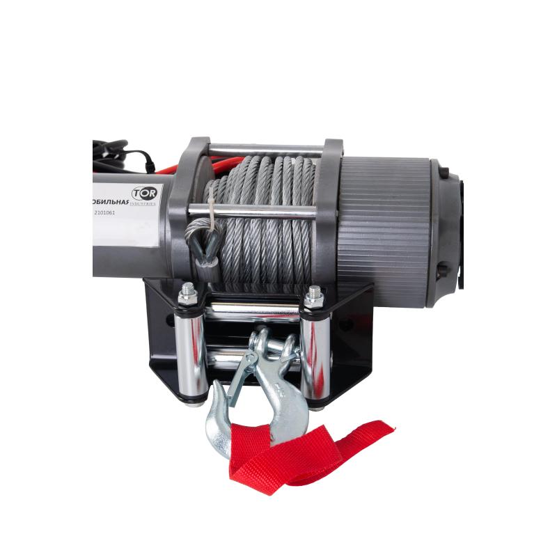 Лебедка (1588 кг/15 м) автомобильная TOR 12 V P3500-1D