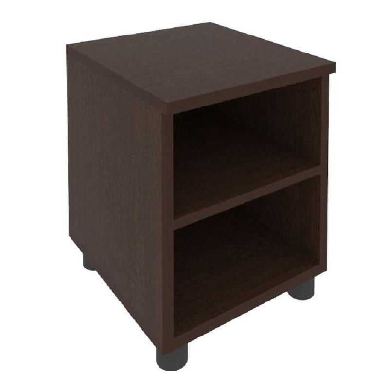 Мебель для гостиниц_LIGHT Тумба прикроват.открыт. С-ТП-1 400x450x500 венге