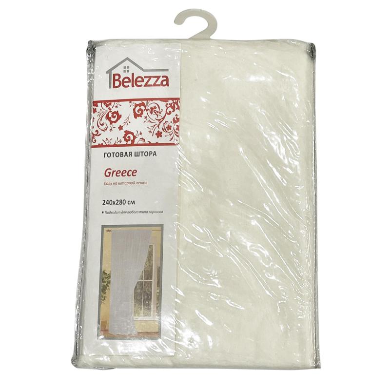 Штора Greece 022 240х280см, ваниль (6132267)