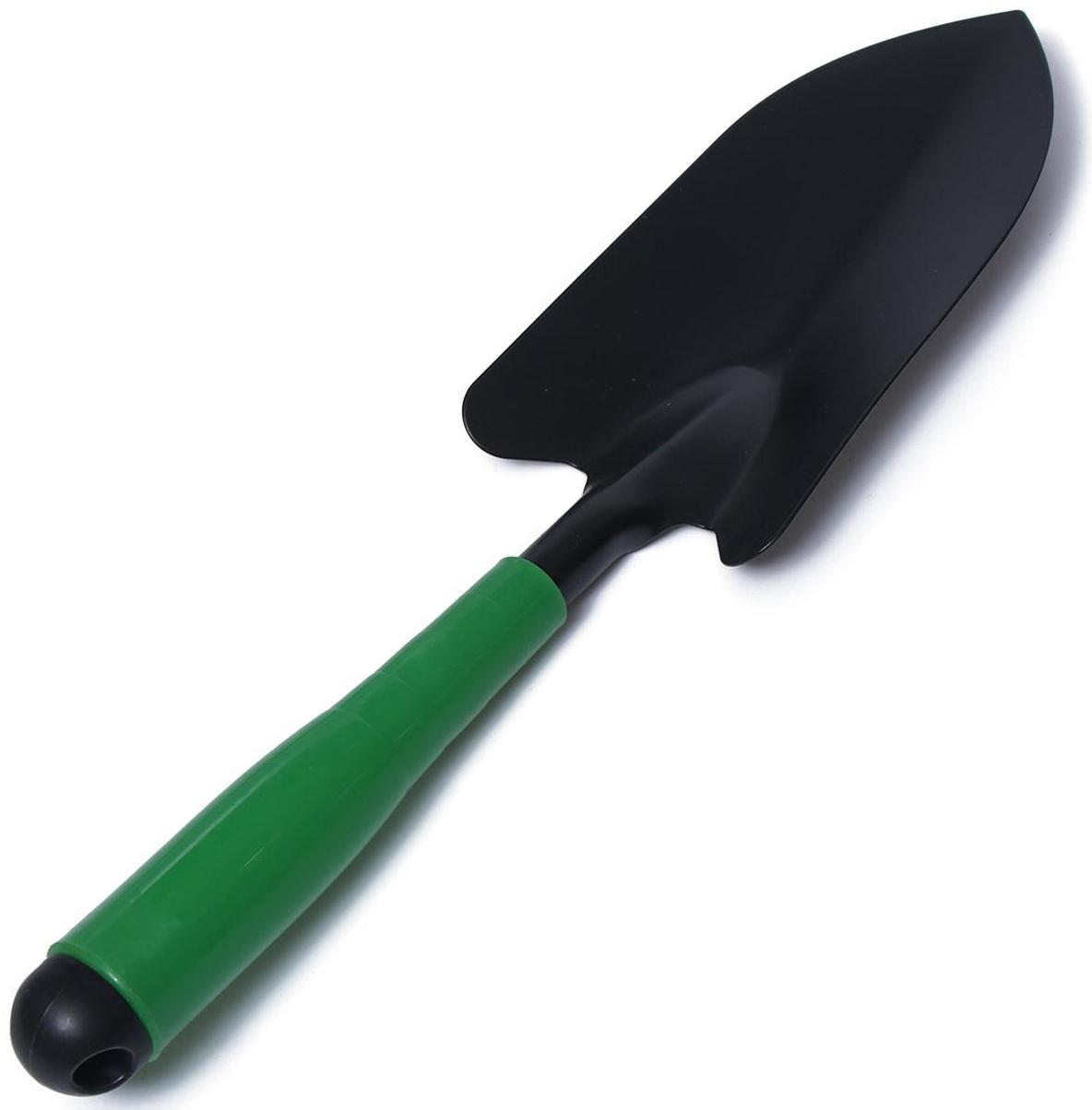 Набор садового инструмента, 2 предмета: мотыжка, совок, длина 35 см, пластиковые ручки