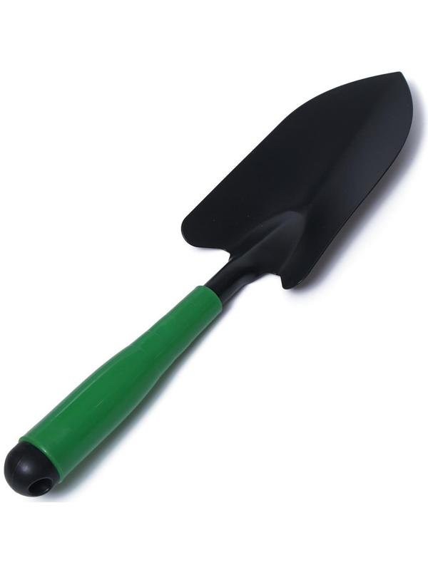 Набор садового инструмента, 2 предмета: мотыжка, совок, длина 35 см, пластиковые ручки