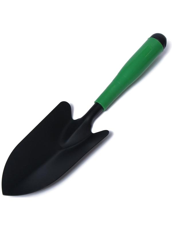 Набор садового инструмента, 2 предмета: мотыжка, совок, длина 35 см, пластиковые ручки