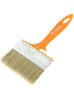Кисть плоская Matrix Фасад, 100х12 мм, ручка пластик, натуральная щетина