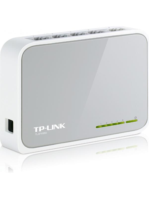 Коммутатор TP-Link TL-SF1005D, настольный 5x10/100BASE-TX