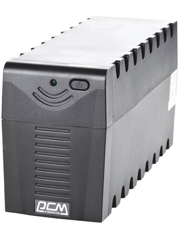 Источник бесперебойного питания Powercom Raptor RPT-600A, 360 Вт, 600 ВА, черный