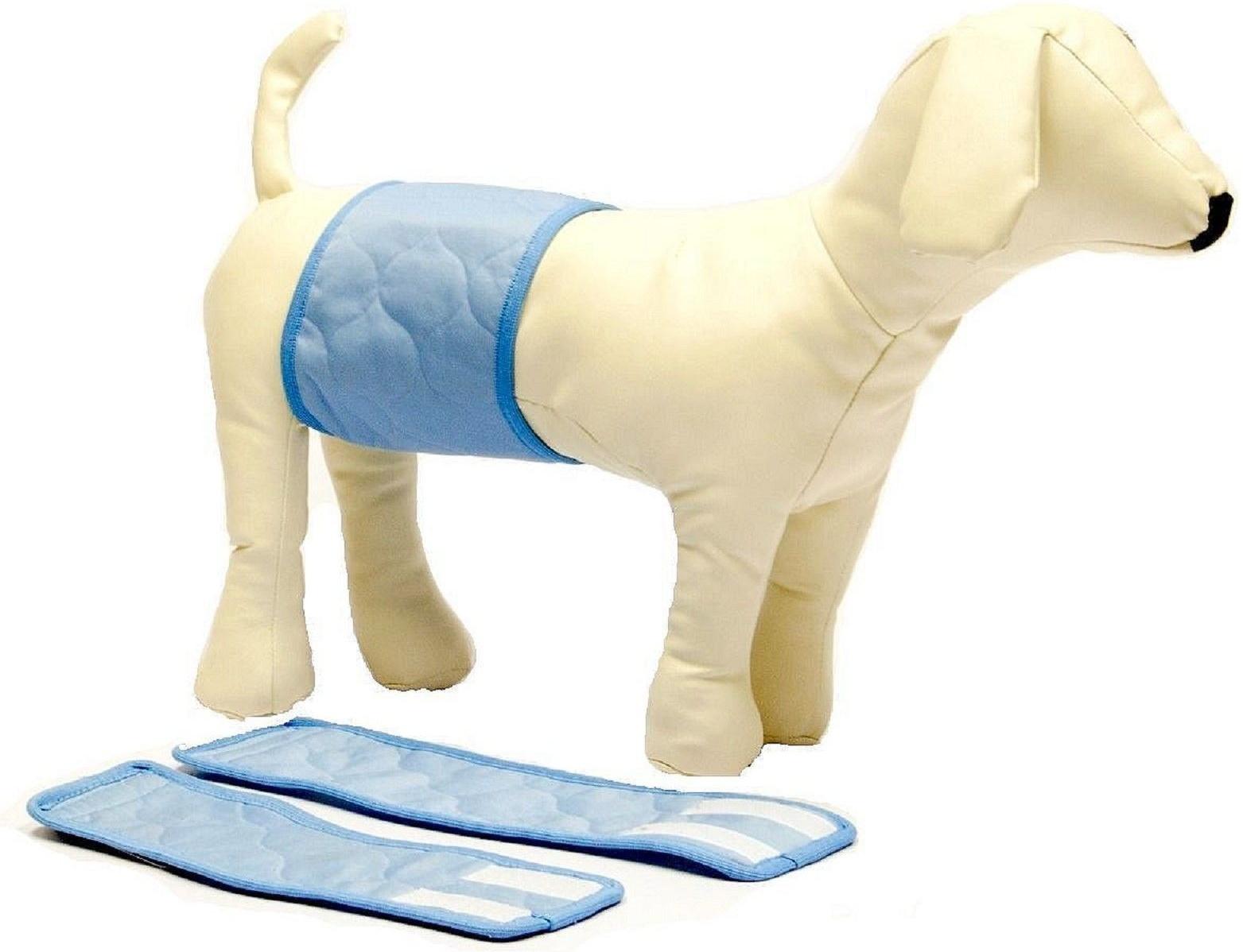 Пояс для кобелей многоразовый впитывающий OSSO, размер XS (23-29*9см)