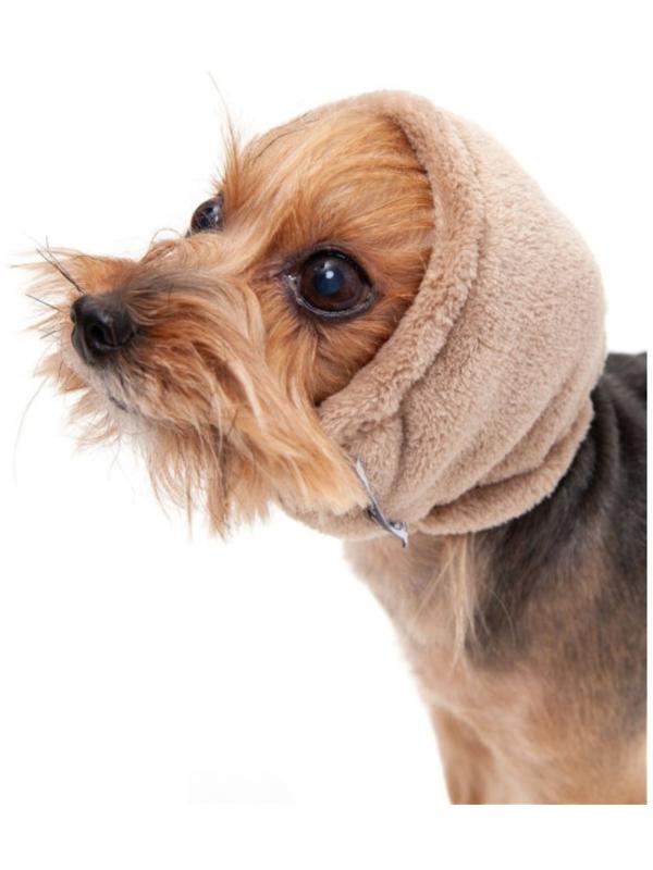 Капор зимний для собак OSSO, р. М (диаметр 36-46 см, длина 33 см), микс цветов