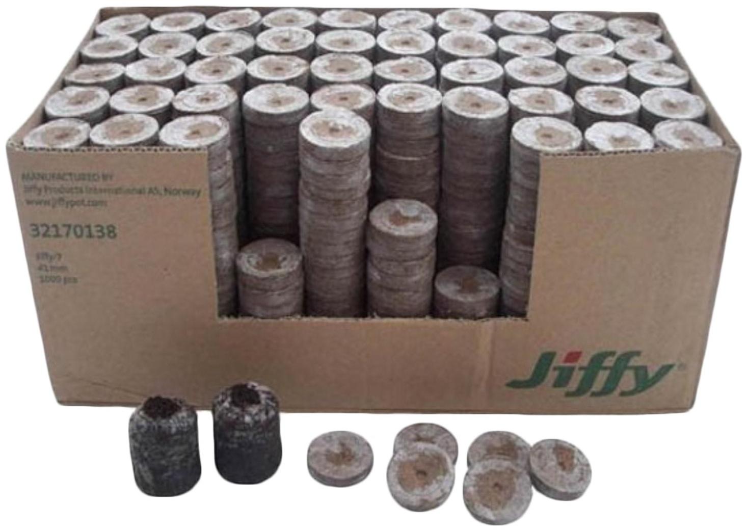 Таблетки торфяные, d = 5 см, с оболочкой, набор 486 шт., Jiffy-7 Forestry