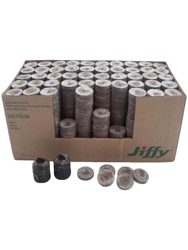 Таблетки торфяные, d = 5 см, с оболочкой, набор 486 шт., Jiffy-7 Forestry