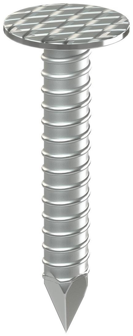 Гвозди кровельные оцинкованные ершённые (5кг)