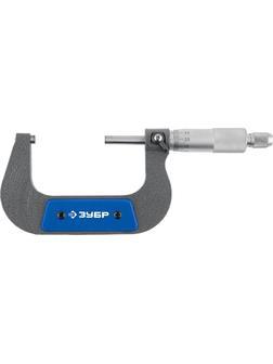 ЗУБР МК 75, 50 - 75 мм, гладкий механический микрометр, Профессионал (34480-75)