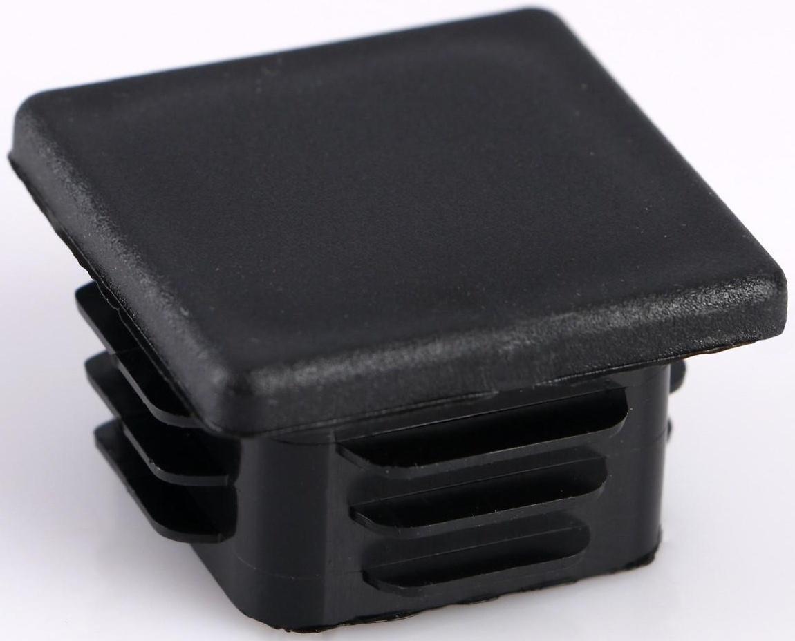 Заглушка внутренняя 40х40 мм, универсальная, черная