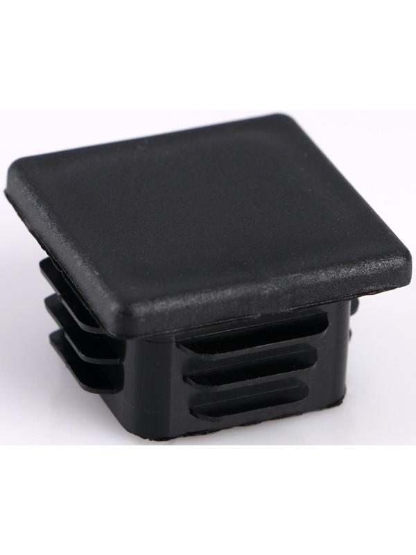 Заглушка внутренняя 40х40 мм, универсальная, черная