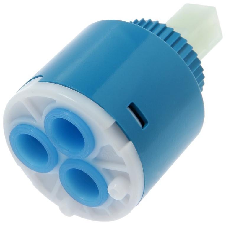 Картридж для смесителя ZEIN, d=35 мм, механизм керамика, корпус пластик, 1 шт.