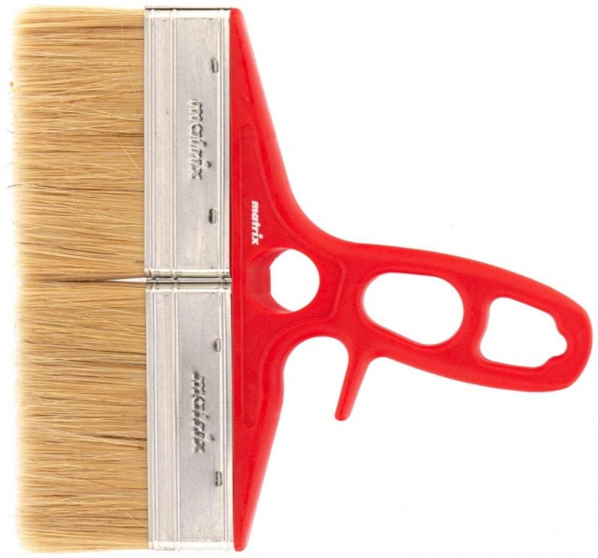 Кисть флейцевая Matrix Color line 83369, для лаков, 200х12, натуральная щетина, пластиковая ручка