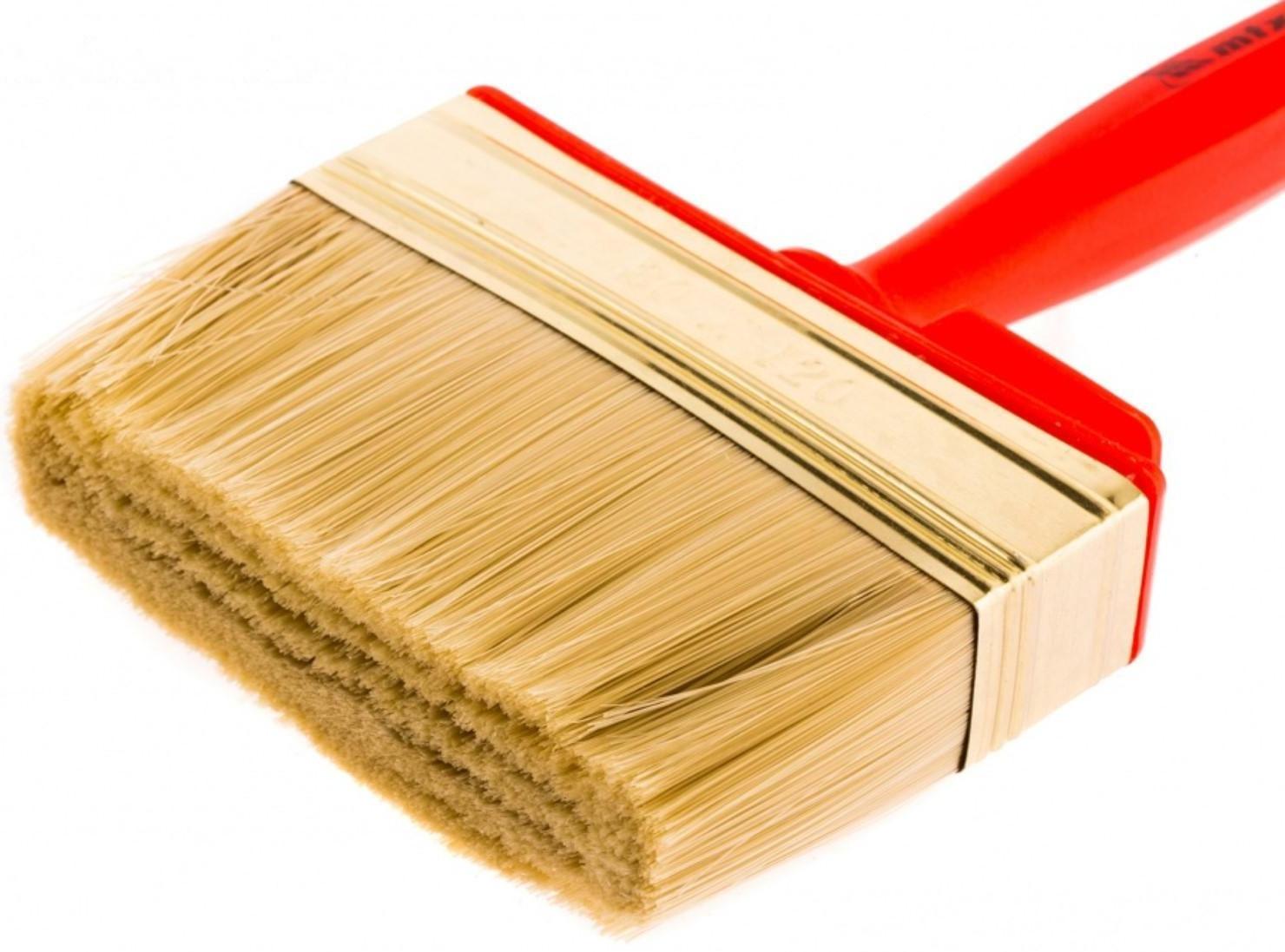 Кисть-ракля MTX 84127, искусственная щетина, пластмассовая ручка, 30х120 мм