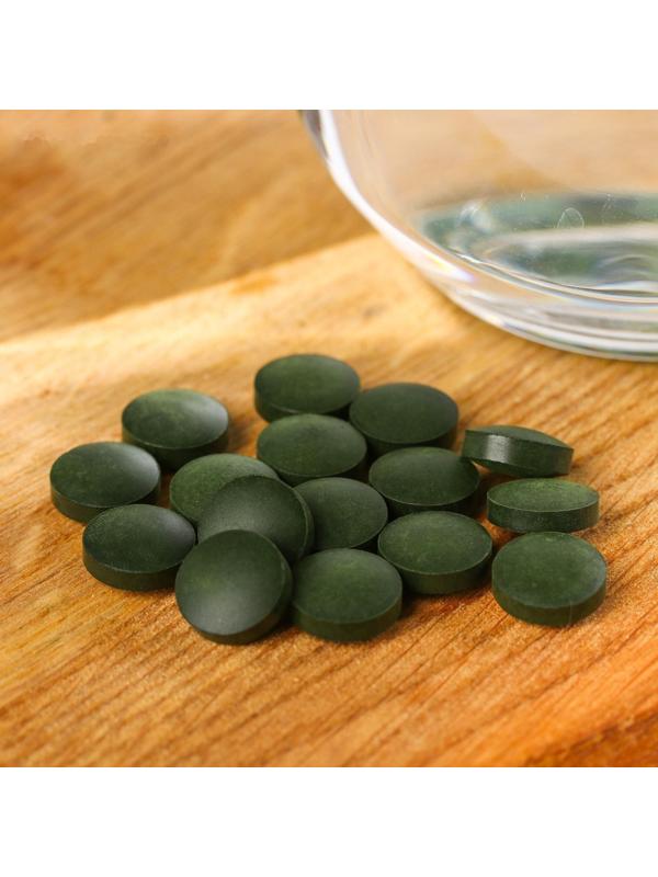 Спирулина органическая в таблетках SPIRULINA, 100 шт., 50 г.