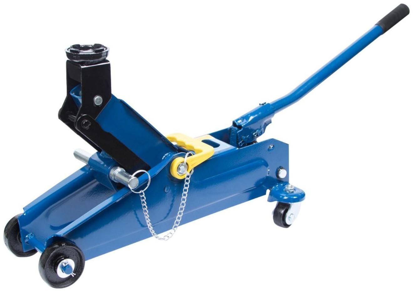 Домкрат подкатной KRAFT KT 820008, высота подъема 135-350 мм, 2,3 т