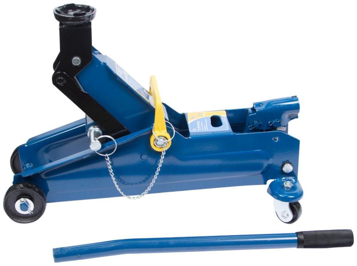 Домкрат подкатной KRAFT KT 820008, высота подъема 135-350 мм, 2,3 т