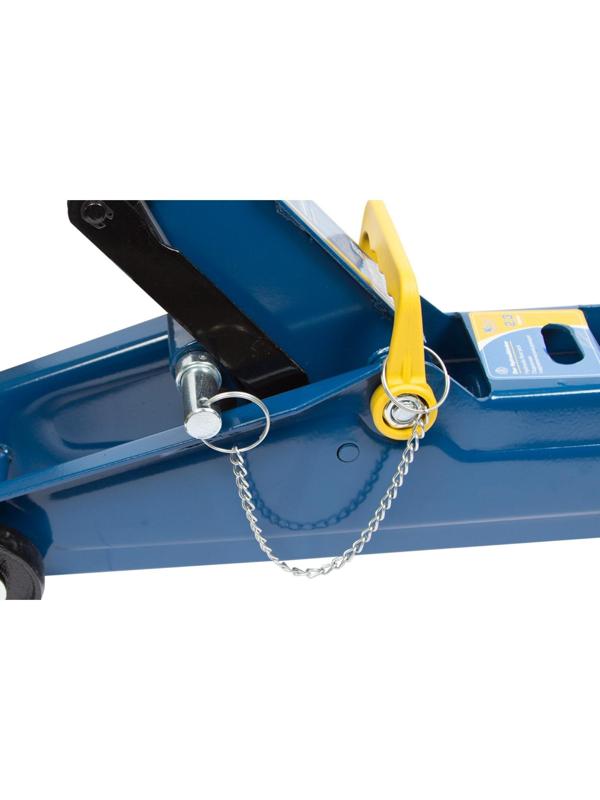 Домкрат подкатной KRAFT KT 820008, высота подъема 135-350 мм, 2,3 т