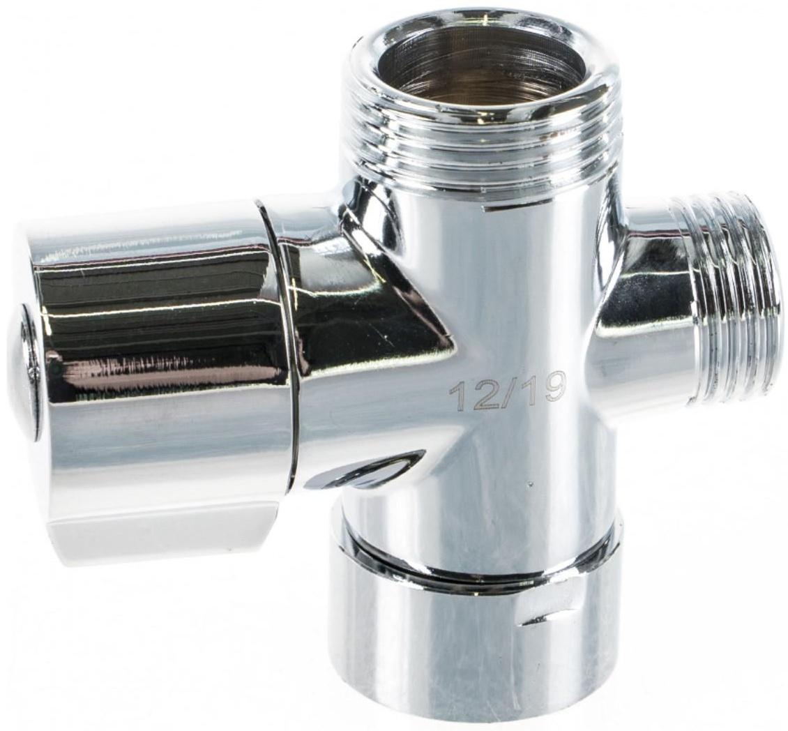 Дивертор Ligeya Р3Т для смесителя, хром