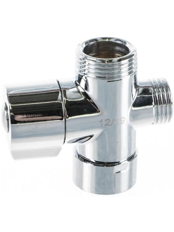 Дивертор Ligeya Р3Т для смесителя, хром