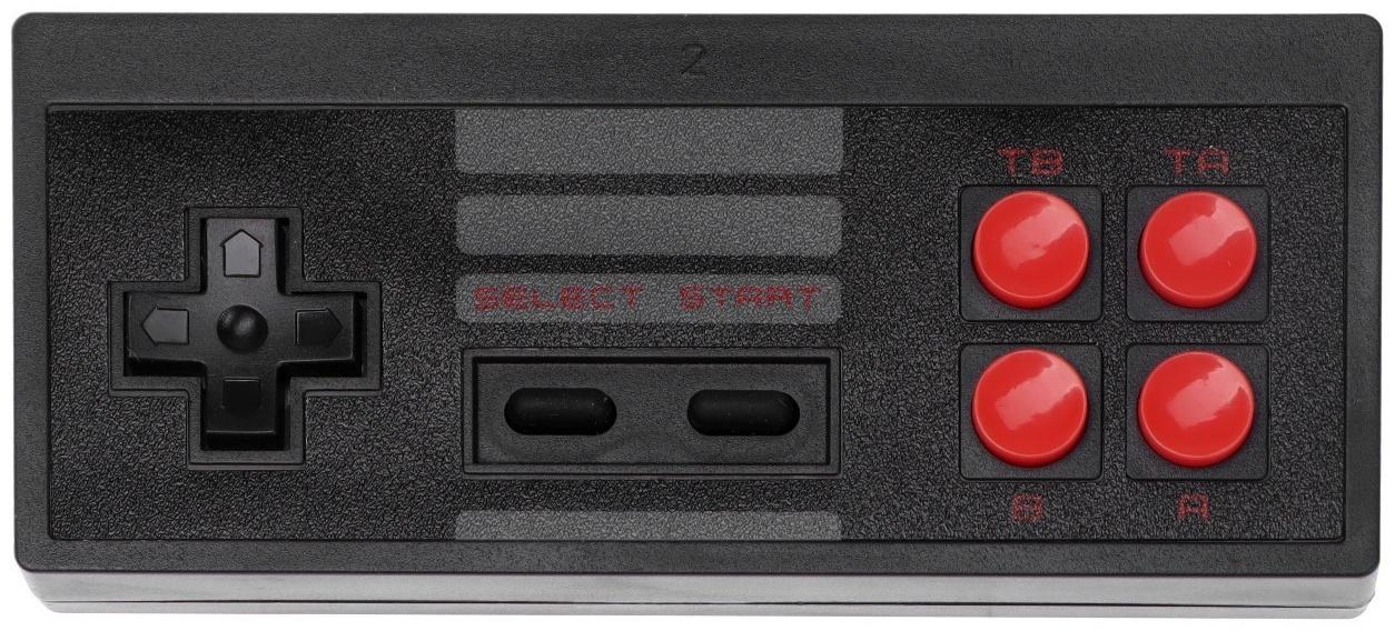 Игровая приставка MYBIT Game-6, 8 бит, 620 игр, RCA, 2 беспроводных джойстика, черная