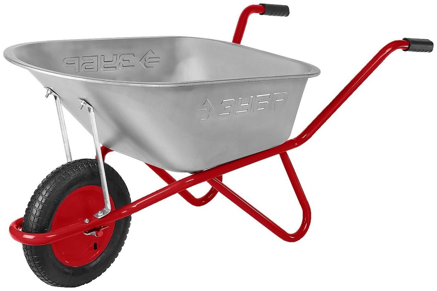 Тачка садово-строительная, одноколёсная: груз/п 160 кг, объём 90 л