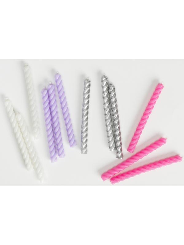 Набор свечей в торт 12 шт 