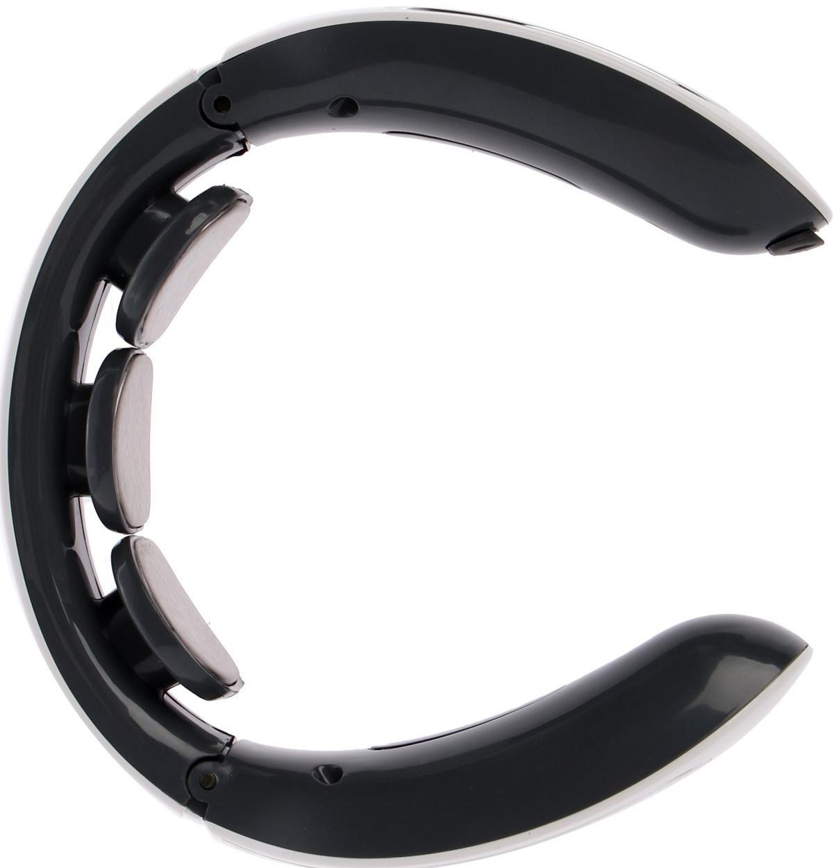 Массажёр для шеи Luazon LEM-50, 4 Вт, 4 режима, USB (в комплекте), АКБ, белый