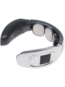 Массажёр для шеи Luazon LEM-50, 4 Вт, 4 режима, USB (в комплекте), АКБ, белый