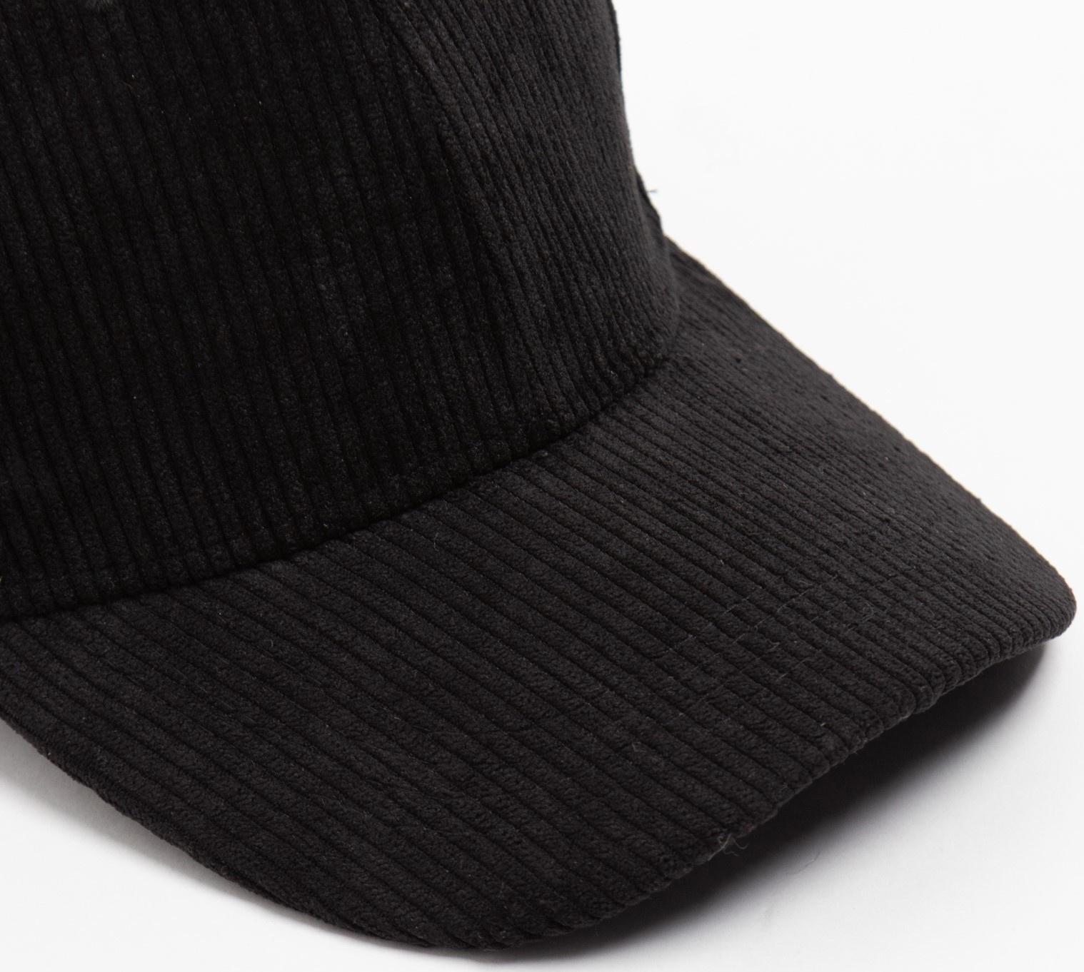 Бейсболка MINAKU, цвет чёрный, размер 56-58