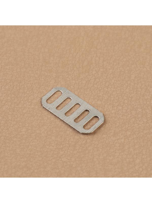 Ножка для дна сумки, d = 12 мм, цвет никель