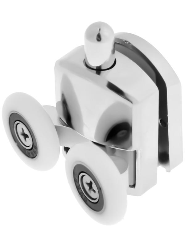 Ролик для душевой кабины MasterProf №3, d=23-25 мм, двойной нижний и верхний по 2 шт.