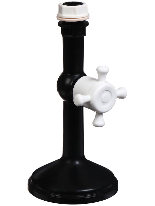 Насадка-лейка для бака, чёрная