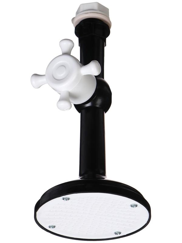 Насадка-лейка для бака, чёрная