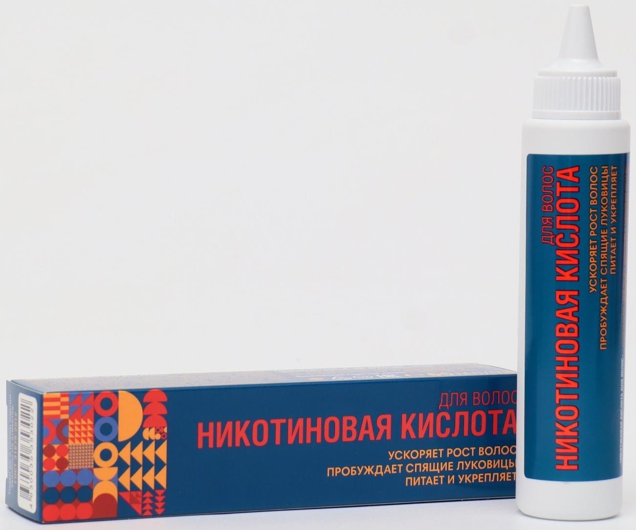 Никотиновая кислота для волос, 65 мл