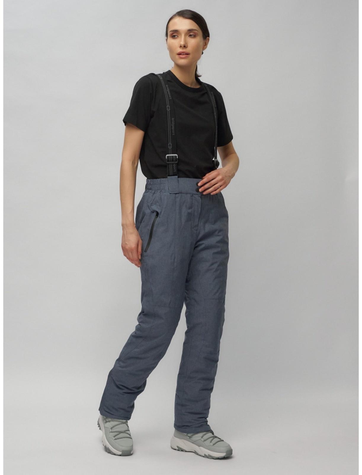 Костюм горнолыжный женский, размер 44, цвет бирюзовый