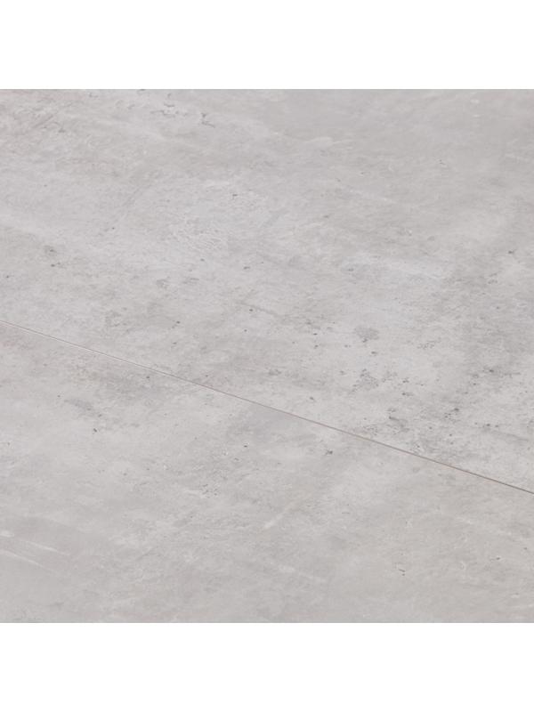 Стол обеденный UT_SMART ЛДСП 105-140х68,6х75см, Белый бетон/Белый