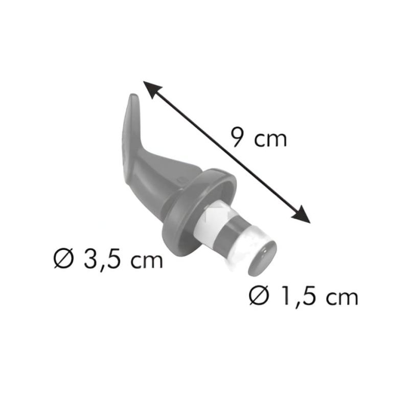 Пробка для бутылок герметичная PRESTO, 2 шт (420697)