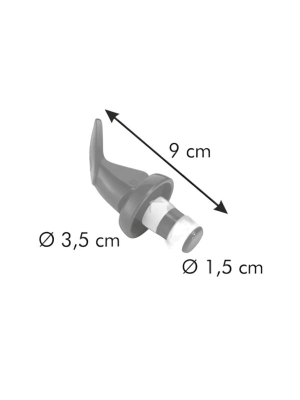 Пробка для бутылок герметичная PRESTO, 2 шт (420697)