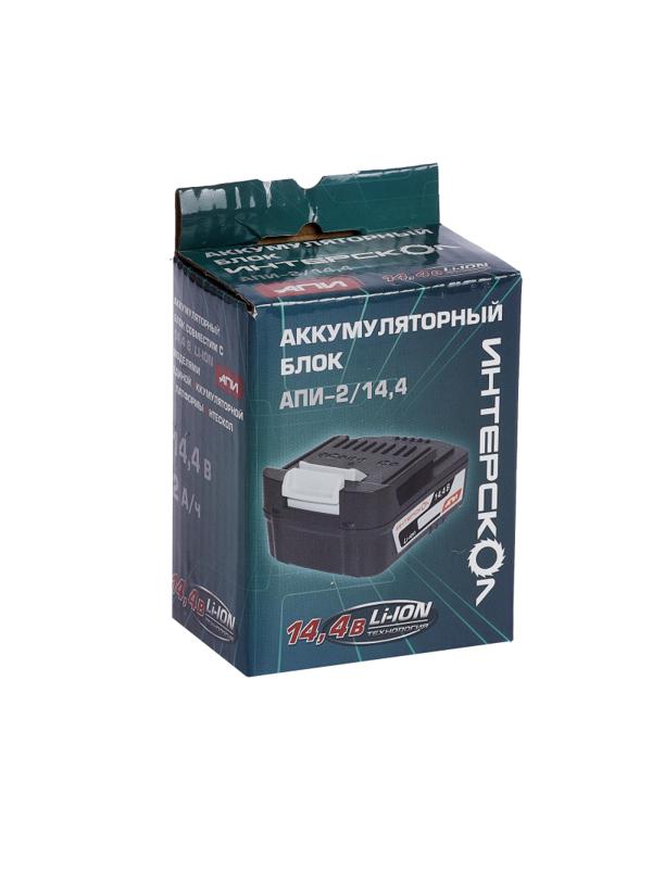 Аккумулятор ИНТЕРСКОЛ АПИ-2/14,4, 14.4В, 2.0Ач, Li-ion (2400.018)