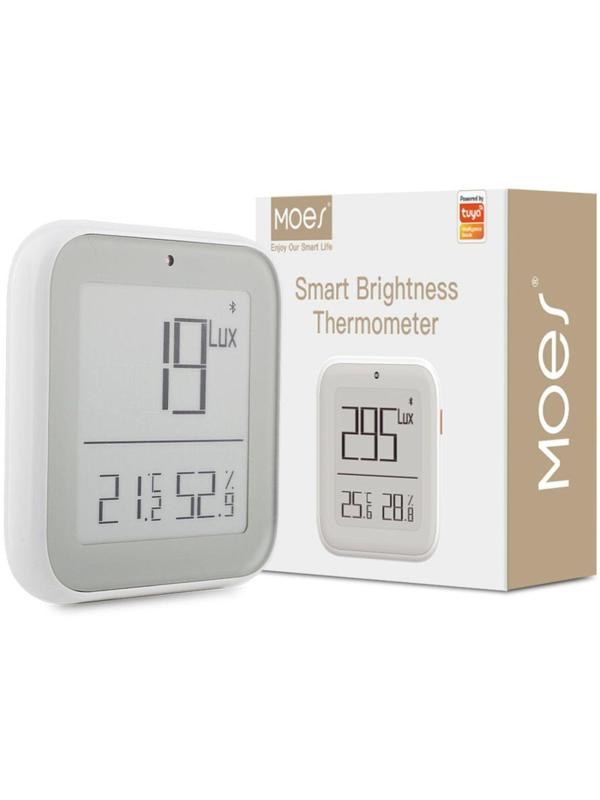 Датчик освещенности, темп-ры и влаж-ти MOES Bluetooth