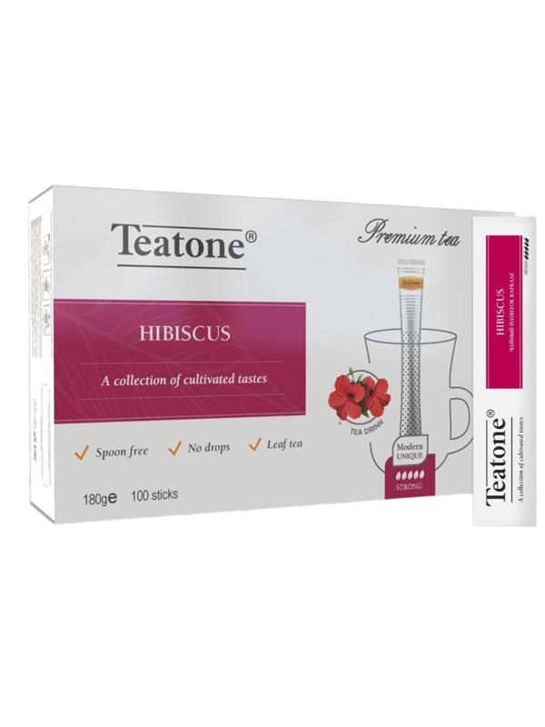 Напиток растворимый в стиках Teatone Каркаде (Гибискус), 1,8грx100шт