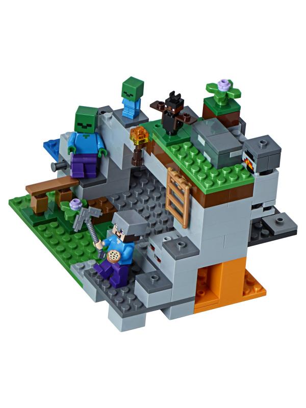 Конструктор Lp «Пещера зомби» 18036 (Minecraft 21141) 270 деталей