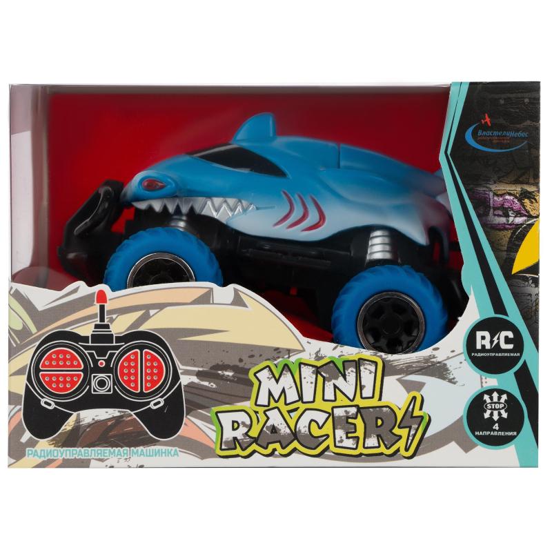 Игрушка машинка Mini Racers д/у голубая ВМ 4001
